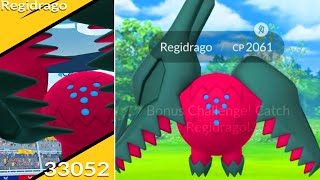 First ever Regidrago in elite raid pokemon go but [upl. by Terrene]