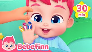 Shark Finger Family Good Morning Song More New Episodes  Bebefinn Best Nursery Rhymes [upl. by Kimberly533]