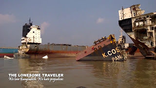 Experiences in unknown Bangladesh The ship breaking yards of Cittagong II [upl. by Berhley]