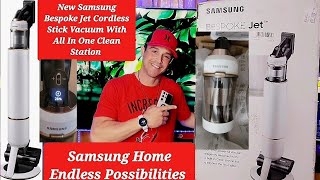 Samsung Bespoke Jet Cordless Stick Vacuum  CleanStation🤩 Must🤔 Bust🤔 Lets Find Out😉 Review💯 [upl. by Atrebor]