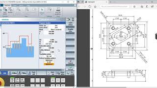 TUTORIAL SINUTRAIN SIMULATOR FOR CREATING CNC MILLING PROGRAM [upl. by Aeneas430]