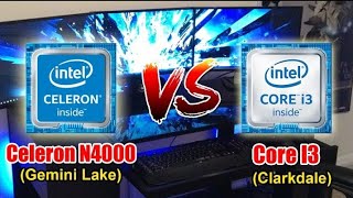 Perbandingan Intel Celeron N4000 Gemini Lake vs Intel Core i3530 ClarkDale Sama Gak Sih [upl. by Imeon]