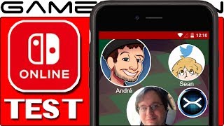 Making a Call in the Nintendo Switch Online App Splatoon 2 Voice Chat Test [upl. by Goldston]