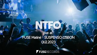 NTFO live at Fuse Matiné Lisbon [upl. by Adelaida]