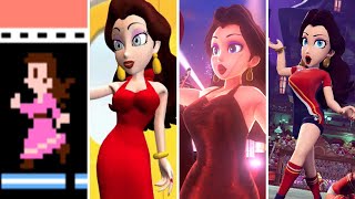 Evolution of Pauline in Super Mario Games 1981  2022 [upl. by Adnilam]