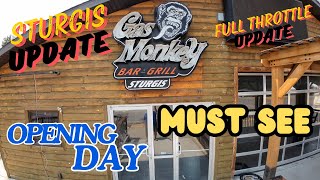 Update Gas Monkey Garage Full Throttle Saloon Black Hills HarleyDavidson gasmonkeygarage [upl. by Blaire734]