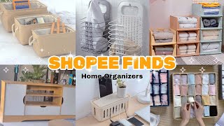 Home Space Saver Organizer On Shopee  Essential Things • Shopee Finds 🛒 [upl. by Layod60]