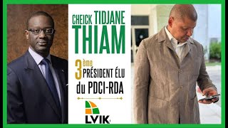 🔴URGENT LE PRÉSIDENT TIDJANE THIAM REPOND À JEAN LOUIS BILLON ET À SES DÉTRACTEURS [upl. by Theodosia]