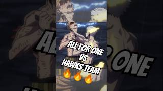 ALL FOR ONE VS HAWKS TEAM  My Hero Academia  Season 7  Ep 18 myheroacademia mha animeshorts [upl. by Alic]