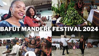 CAMEROON CULTURE 🇨🇲 BAFUT MANDERE FESTIVAL 2024 IN DOUALA  Rich Culture of Bamenda People [upl. by Atnohsal]