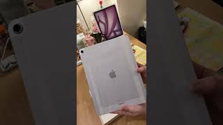 iPad Air 6 13吋 紫色 開箱 （iPad Air 6 13 inch purple unboxing ipadair6 [upl. by Ameer]