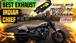 Indian Chief Exhaust Sound🔥 BassaniDean RampageFAB28Freedom PerformanceMillerRinehart [upl. by Leipzig]