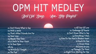 OPM HIT MEDLEY LYRIC🍒BEST OLD SONGS 2024 NONSTOP PLAYLIST ENGLISH🍒 [upl. by Adrianne]