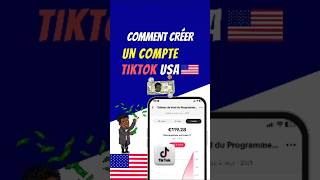 🛑 COMMENT CRÉER UN COMPTE TIKTOK USA ÉLIGIBLE AU PROGRAMME BÊTA  Méthode facile et très court [upl. by Ennayehc101]