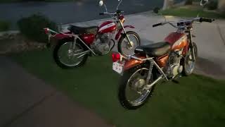 1971 Honda Sl in Rancho Mirage CAhttpswwwcycletrader [upl. by Aicilev961]