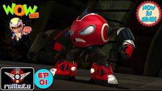 Vir presents RollBots  Episode 1  Training Day  Action  Cartoon for Children  WowKidz [upl. by Yahska188]