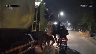 Menghadang Supir Truk Untuk Dipalak Pria ini Dihadang Balik Polisi  86 [upl. by Bobbee]