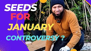 Sowing Vegetable Seeds In January  Why the controversy [upl. by Etteyniv]