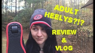 Bonus Vlog We Review and Roll on Adult Heelys Which Exist [upl. by Jerroll847]