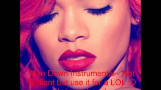 Rihanna  Man Down  InstrumentalKaraoke [upl. by Garrott]