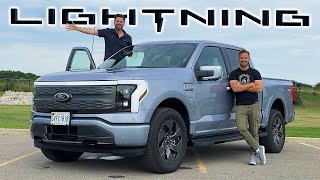 2022 Ford F150 Lightning Review  Almost A Game Changer [upl. by Inneg668]