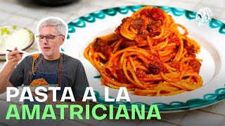 Espaguetis a la amatriciana la mejor lección de la cocina italiana  EL COMIDISTA [upl. by Desta]