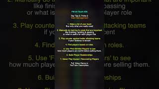 FM Touch 24 amp Mobile UPDATED  Top Tips amp Tricks 2  footballmanager fm24 fmtouch fmtips [upl. by Kcirrem204]