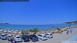 20240530 Arillas Corfu Live Webcam [upl. by Yarak]