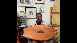 The history of Skimboard making with Tex Haines  Wood Skimboards [upl. by Yekcir]