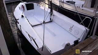 2016 J70 23 Sailing Boat  Walkaround  2015 Annapolis Sail Boat Show [upl. by Einaled900]