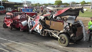 Arlington National Big Van Bangers amp Historic Stockcars  06052019 [upl. by Ellon456]