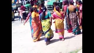 my village ladies very beautiful dance near Vinayak Chavithi NemarJanam celebration 🎉🎉🎉🎉🎊 [upl. by Bala383]