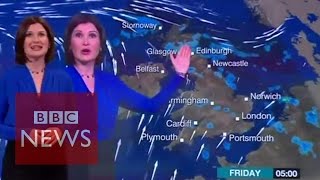 When BBC weather forecast goes wrong Bloopers amp funny incidents [upl. by Avla435]