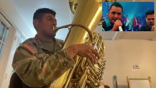 Militar tocando musica mexicana [upl. by Esalb]