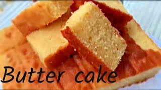 Super moist butter cake  A very easy recipe [upl. by Yvehc]