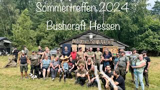 Bushcraft Hessen Sommerlager 2024in Seligenstadt bushcraft workshops overnighter EMPFEHLUNG PUR [upl. by Horter]