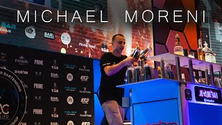 Michael Moreni  Male Finalist  FLAIR BARTENDING WORLD CHAMPIONSHIP 2024 [upl. by Nnaxor734]