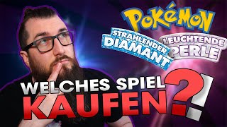 Pokémon Diamant oder Perl  was solltest du kaufen Exklusive Pokémon Unterschiede Vorbesteller [upl. by Asiret287]