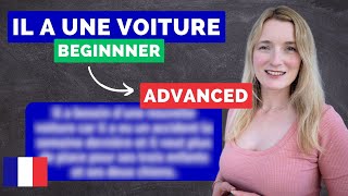 Beginner to Advanced  Lets Build a Complicated French Sentence Together 🇫🇷 2 [upl. by Crain]