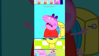 Peppa toilet funny animation peppapig cartoon xuhuong funny humour doublage [upl. by Hendrika]