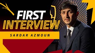 ✍️ BENVENUTO SARDAR AZMOUN 🇮🇷  La prima intervista in giallorosso 🐺 [upl. by Yevrah]