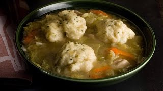 How To Make Bisquick Dumplings That Dont Fall Apart And Thicken Your Soup [upl. by Yddeg]