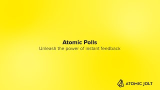 Atomic Polls for Brightspace [upl. by Nahtanod]