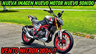 NUEVA VENTO NITROX 300 2024 REVIEW Y PRUEBA DE MANEJO ✅EL CAMBIO QUE TANTO PEDIAN ESTA DE HU3V0S😱🔥 [upl. by Ikir]