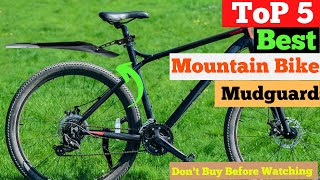 Top 5 Best Mountain Bike Mudguards in 2024  Best Mudguard Mountain Bike [upl. by Thanasi]