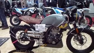 2018 Mondial Hipster 125 Cafe Racer 15 Hp 105 Kmh 65 mph  see also Playlist [upl. by Malita]