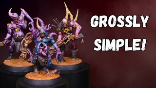 How to paint Poxwalkers  A miniature painting tutorial [upl. by Blodgett]