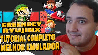 🚨 Tutorial GreemDev Ryujinx 🔥O Melhor Emulador de Switch para PC Guia Completo [upl. by Jeanelle]