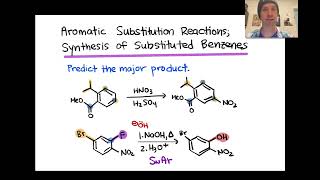 Aromatic Substitution Reactions Practice  LTQ 41 Spring 2024 [upl. by Manley]