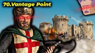 INTJ Villain Plays TUTORIAL Stronghold Crusader  Mission 70 Vantage Point [upl. by Kerrill]